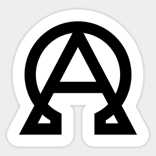 Alpha Omega Sticker